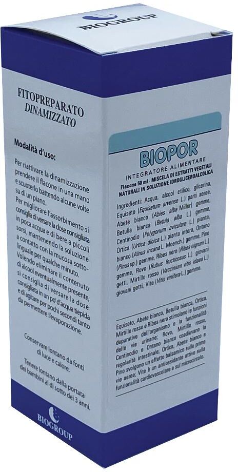 BIOGROUP SpA SOCIETA' BENEFIT BIOPOR GTT 50 ML