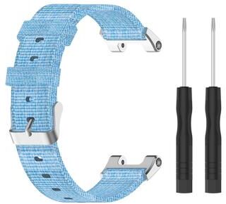 Everyday Crate Amazfit T Rex Pro T Rex Nylon Watch Band Adjustable Canvas Watch Strap With Installation Tools baby Blue