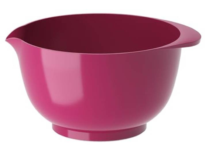 Rosti Margrethe Bol à mélanger 3 litres\, Bol incassable\, Bol à pâtisserie\, Bol à pâte levée avec bonne poignée\, en plastique recyclable\, Beetroot