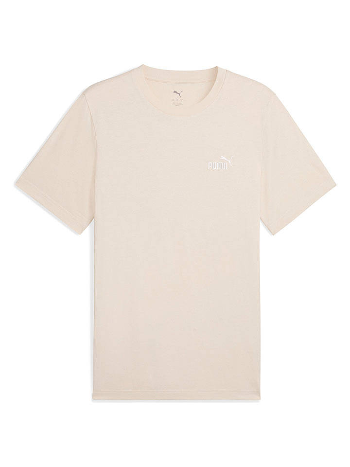 Puma Shirt "Ess Small No. 1" in Beige - M