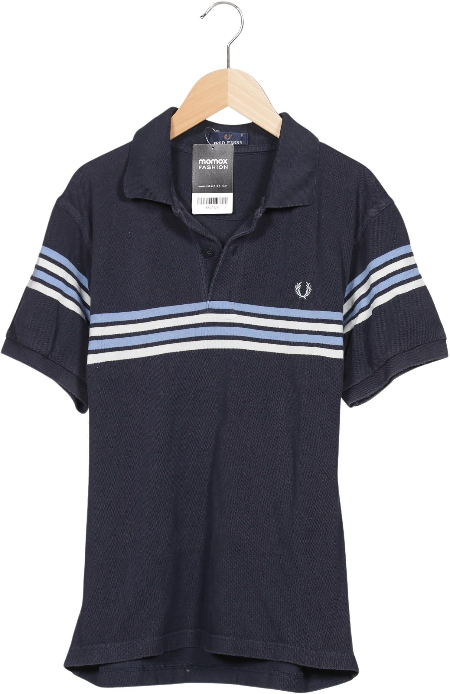 Fred Perry Herren Poloshirt, Mehrfarbig, Gr. S, Baumwolle - Second Hand