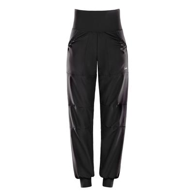 Sporthose WINSHAPE "Functional Comfort Leisure Time Trousers LEI101C", Damen, Gr. L, Normalgrößen, schwarz, 85% Polyester, 15% Elasthan, Hosen Sporthose, High Waist