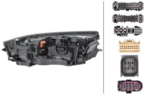 HELLA 1EX 011 869-421 Forlygte