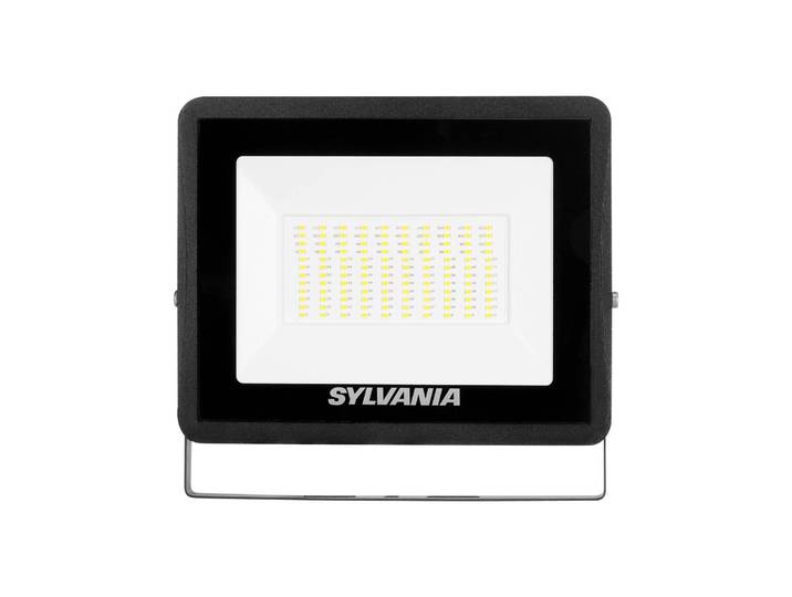 Sylvania LED-Außenstrahler Start Flood, 78 W, 20x25cm, IP65 Flood, schwarz, Aluminium