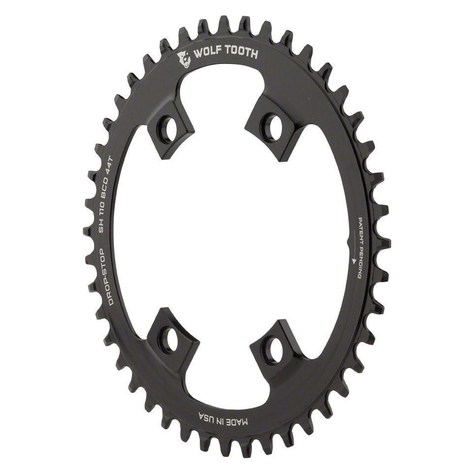 Wolf Tooth Asymmetrisches Kettenblatt 4-Loch Ø110mm BCD Shimano (44) (SH11044)