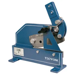 Blech-/Rundstahlschere 2BR/5 Messer-L.150mm Stahlbl.50x5mm Rundstahl 11mm TW