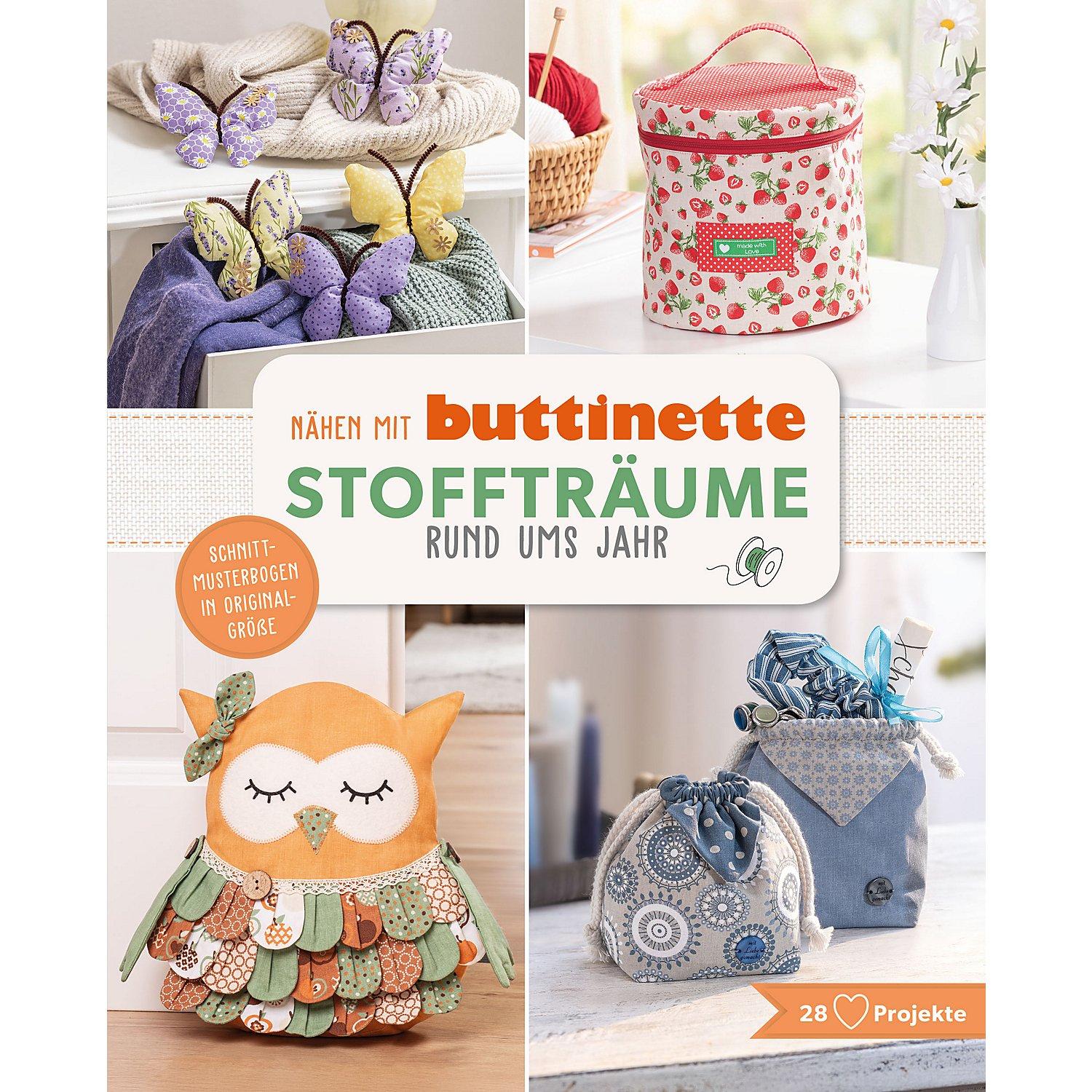 Buch "Nähen mit buttinette – Stoffträume rund ums Jahr"