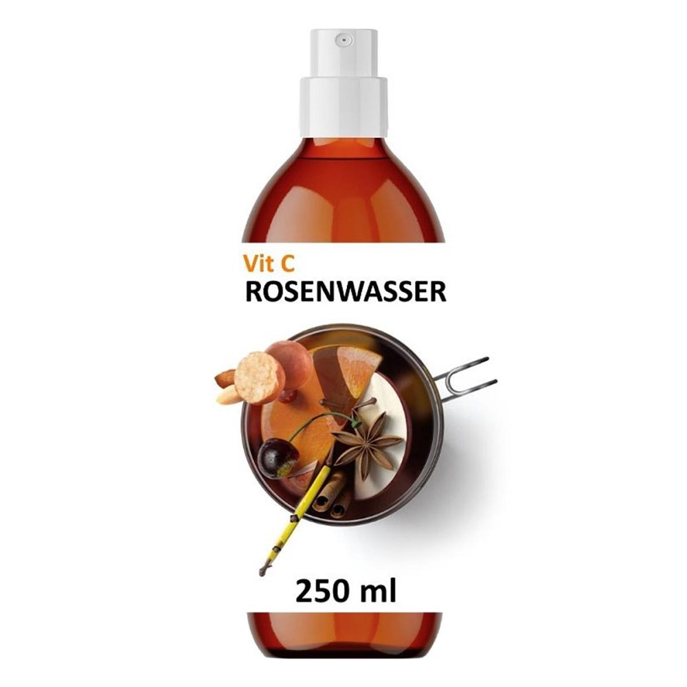 Falkengold GmbH Naturmedin Vitamin-C Rosenwasser Glas 08107071