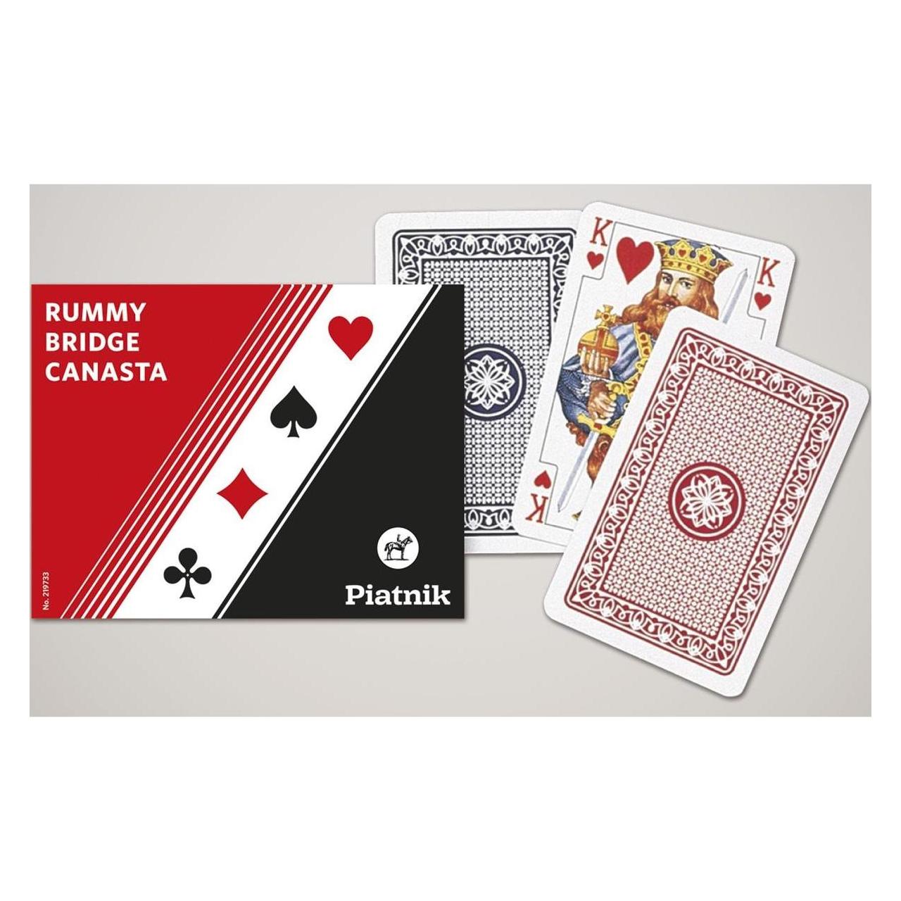 Piatnik Standard Bridge- Rummy (Deutsch, 6 - 8 Spieler) (KP-219733)
