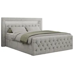 BOXBETT GOLD-9 LED 200/200 Hellgrau Struktur - H3