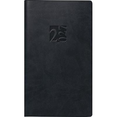 rido/idé 7016903017 Taschenkalender Mod. Taschenplaner int. 2027 A6, Kunstleder, schwarz