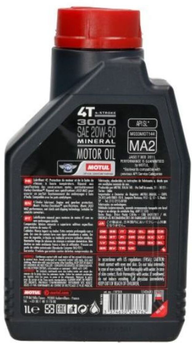 Motoröl MOTUL 3000 20W50 1L