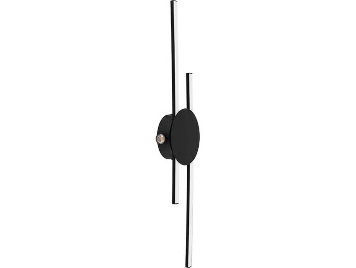 EGLO LED Wandlampe Venticello, Wandleuchte innen in Stabform, Schlafzimmerlampe mit indirekter Beleuchtung, Metall in Schwarz, warmweiß