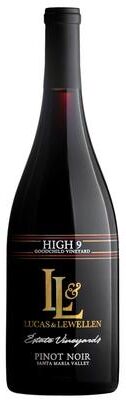 """Lucas & Lewellen""" """Lucas & Lewellen High 9 Pinot Noir 2021 Red Wine - California"""