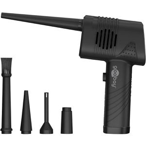 Goobay Akku-Gebläse Staubgebläse, 61667, 10,8V / 2,0Ah, mit 5 Düsen