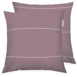 Tom Tailor Soft-Renforcé Kissenhülle MIG Cozy Mauve 40x80 cm