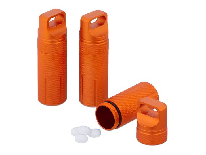 Wasserdichte Kapsel 3er-Set Orange