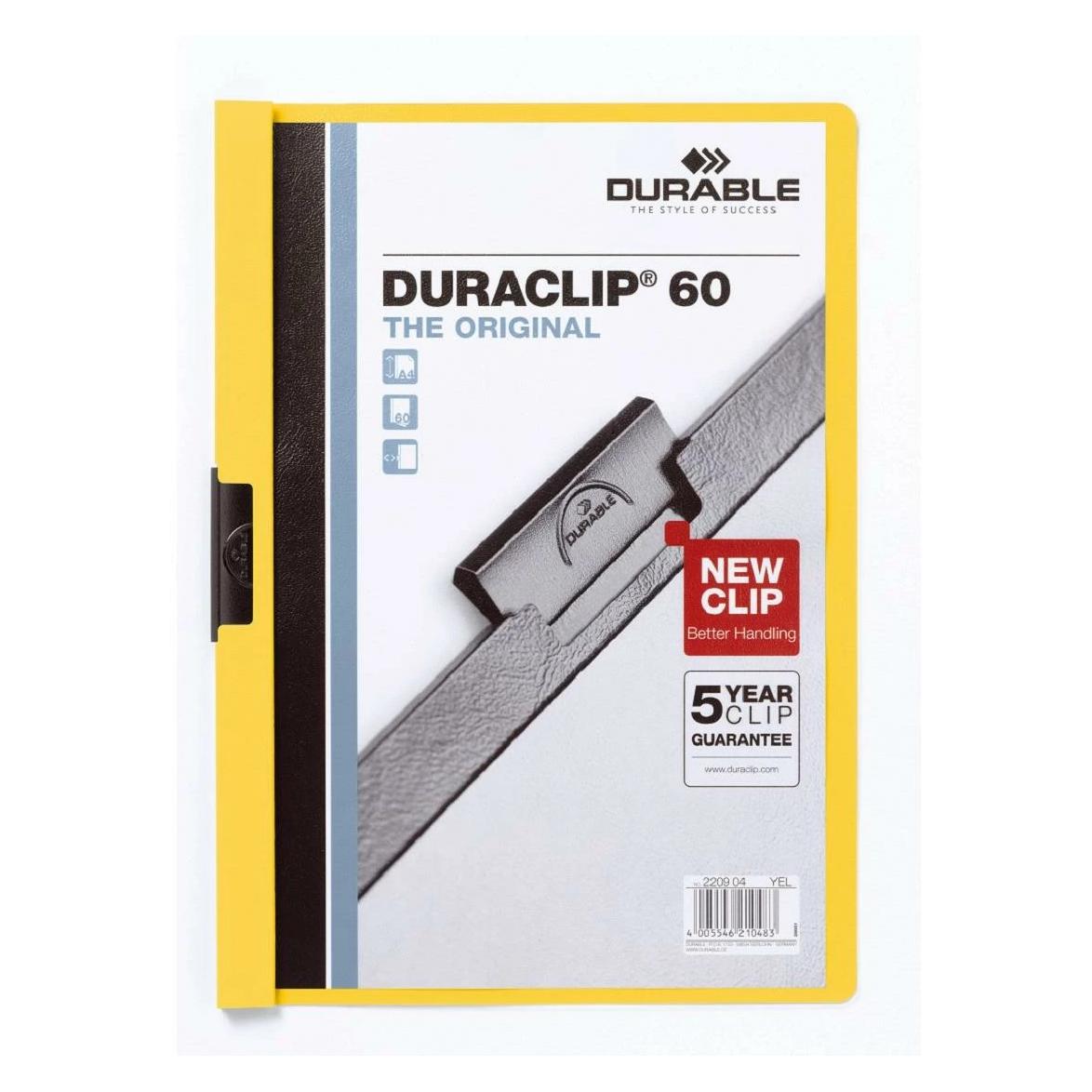Durable Klemmhefter DURACLIP 60 (A4, 1x) (220904)