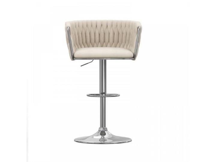 ViYi. A l'unité Tabouret De Bar (Blanc) - Hauteur Réglable (83-103cm) - Chaise Bar Haute avec Pieds - Pour Cuisine et Comptoir