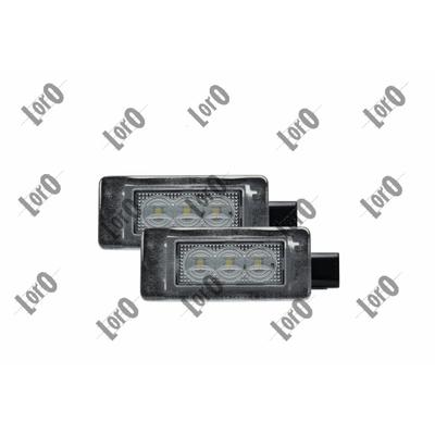 ABAKUS Kennzeichenleuchte l382100004led LED beidseitig für Peugeot
