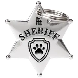 Myfamily MyFa tegn charms, sheriff stjerne (Hund), Halsband + Leine