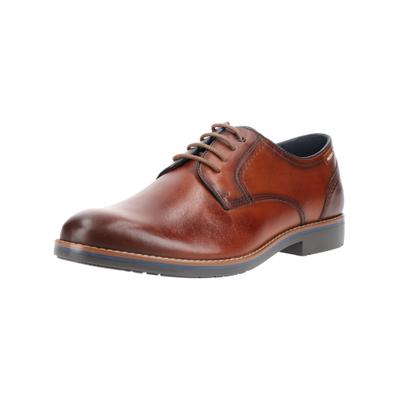 Schnürschuh PIKOLINOS "PIKOLINOS Businessschuhe Leder", Herren, Gr. 45, braun, Leder, Schuhe Schnürschuh