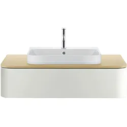 Duravit Happy D.2 Möbel Waschtisch 2318650027 65 x 50,5 cm, weiss, 1 Hahnloch