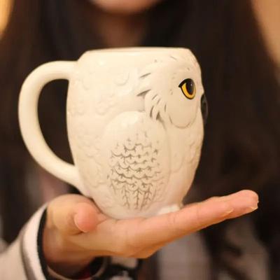 Uplifted Finds Owl Ceramic 3D Mug For Coffee Tea Owl Ceramic 3D Mug For Coffee Tea
