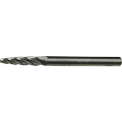 LUKAS-ERZETT A10100313309 Rundkantenfräser Stahl Rundbogen Länge 30 mm Produktabmessung, Ø 3 mm Schaftdurchmesser 3 mm
