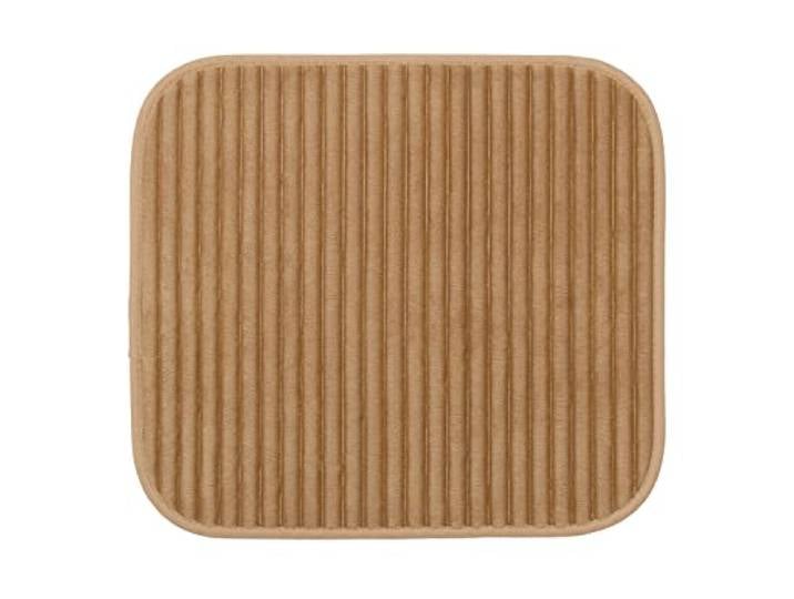 Gözze - Rutschfester Weicher Badeteppich, 100% Polyester, 50 x 45 cm - Sand