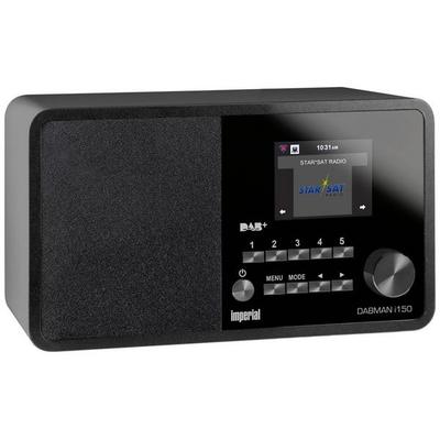 Imperial DABMAN i150 Internet Tischradio Internet, DAB+, UKW USB, WLAN, LAN, Internetradio Schwarz -