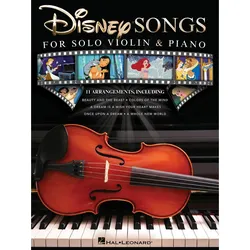 Disney Songs for Solo Violin & Piano, Fachbücher