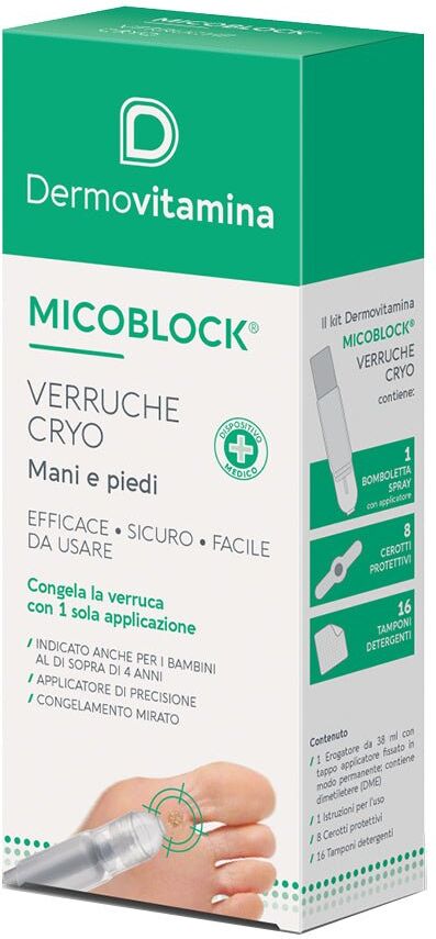 Pasquali Dermovitamina Mico Verruche Cryo spray crioterapico 38 ml