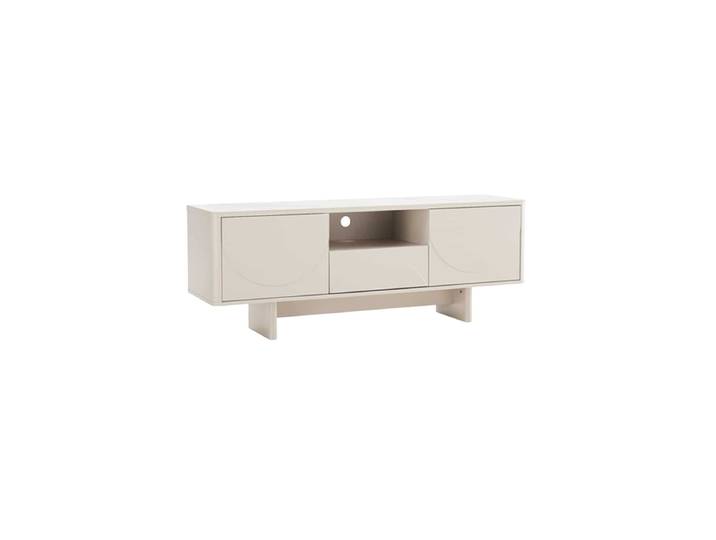 Design Lowboard „Savoy“ mit Keramikplatte Weiss Invicta Interiors