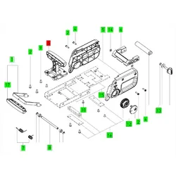 FESTOOL Griffoberteil KP 65/2 Komplet