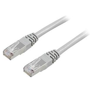 Deltaco Kbl TP 0.5m GRA/CAT6/STP (F/UTP, FTP, STP, CAT6, 0.50 m) (STP-60)