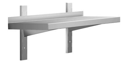 Wandbord mit Konsolen, 1000 x 300 mm