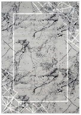 MDA Rugs Kimberly Collection Abstract Border Area Rug