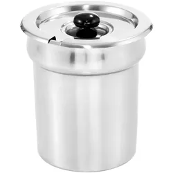 Royal VKB Catering Bain Marie - 1 x 2.75 liter - 150 W, Speisewärmer, Silber