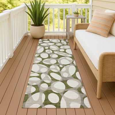 Addison Rugs Machine Washable Indoor/ Outdoor Contemporary Saline Chantille Rug