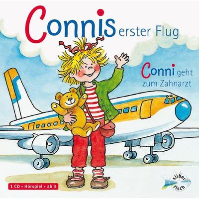 Connis erster Flug / Conni geht zum Zahnarzt - Liane Schneider, CD, 9783867424042