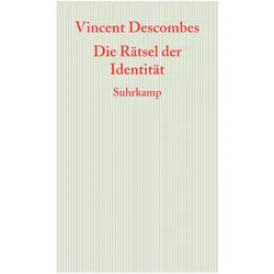 Descombes:Rätsel d.Identität, Fachbücher von Vincent Descombes