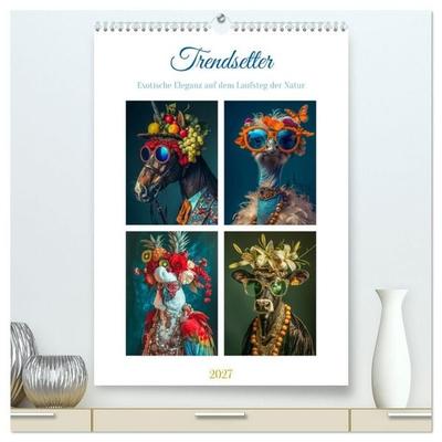 Trendsetter (hochwertiger Premium Wandkalender 2027 DIN A2 hoch), Kunstdruck in Hochglanz