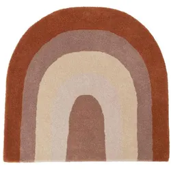 OYOY Mini, Kinderteppich, Rainbow (90 x 90 cm)