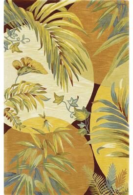 Domani Classics Golden Tropics Wool Hand-tufted Rug