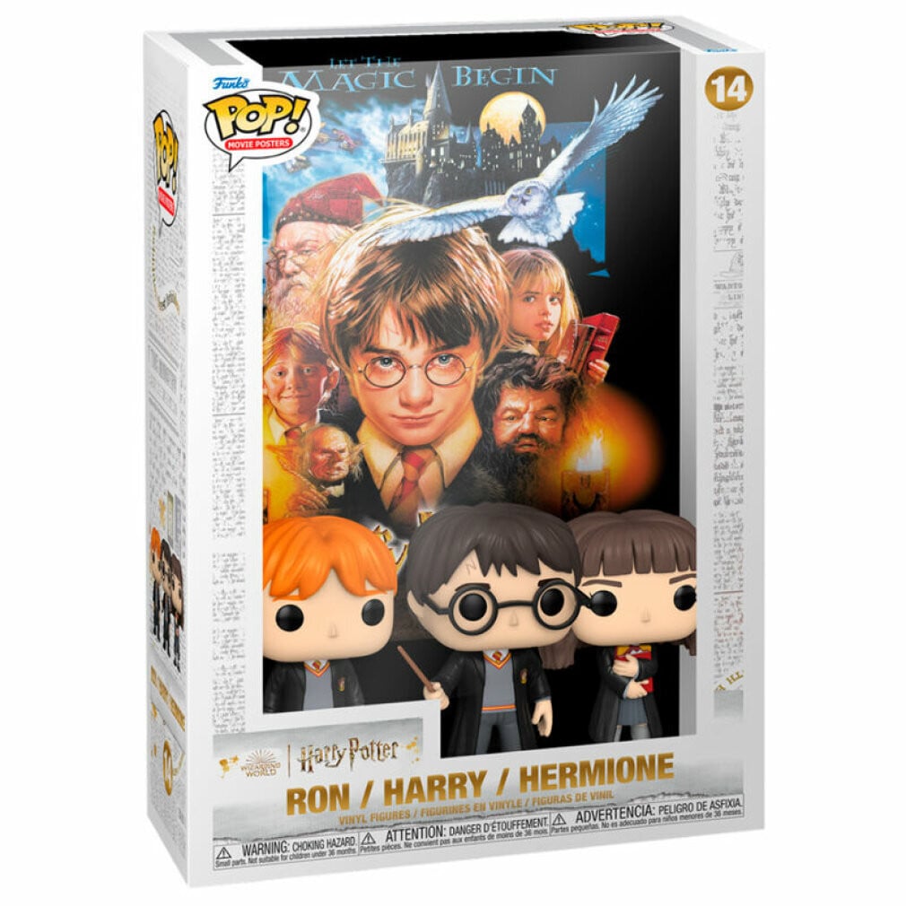 Funko Pop! Harry Potter Film Posters Ron, Harry en Hermelien