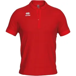 Errea, Unisex, Sportshirt, Polo Vienna S/S Ad (S), Rot