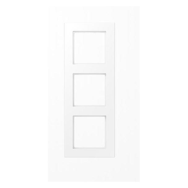 JUNG Rahmen 3f A 550 A5583BFWWM schneeweiss (A5583BFWWM)