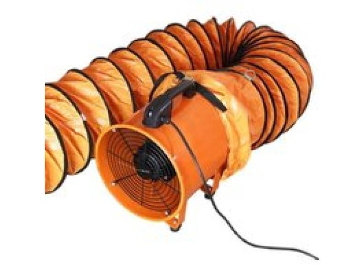 Ventilateur Industriel - MaxBlast - 300mm - 550W - Conduit rétractable 6m - Silencieux et léger