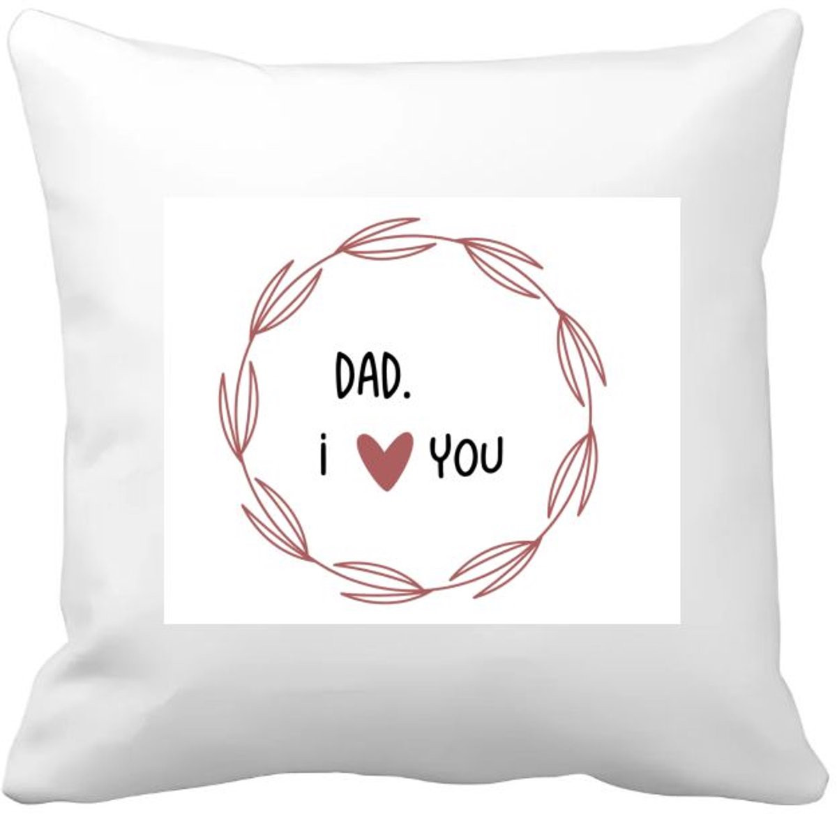 Akyol Dad I Love You Kussenhoes - Papa - 40 x 40 cm